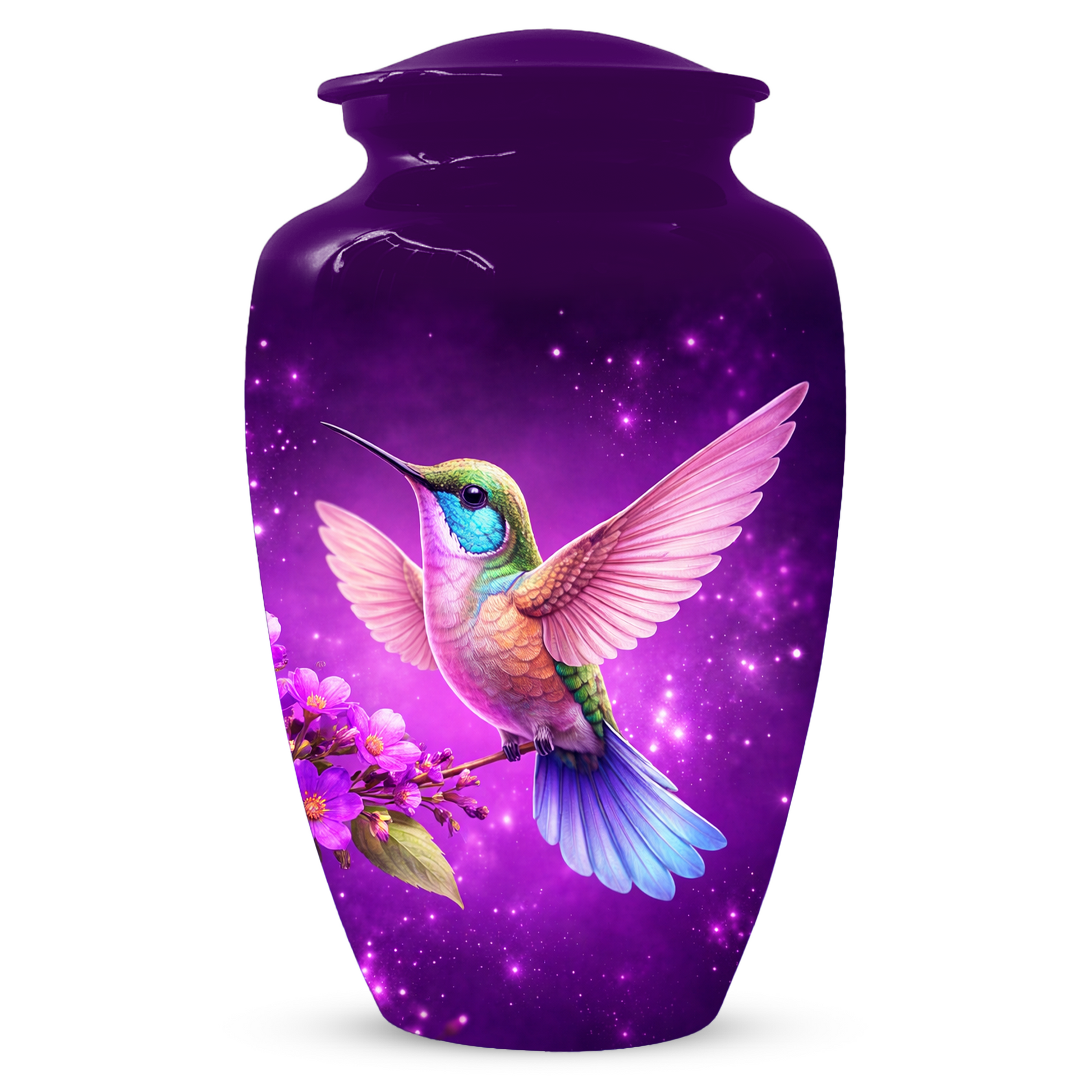 Hummingbird Urn for Ashes, Custom Hummingbird Cremation Urn
