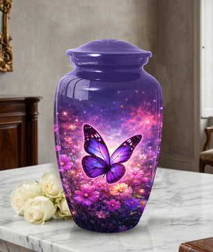 Butterfly Urn for Mom | Butterfly Large  Urns for Human Ashes |Adult Female Cremation Urn