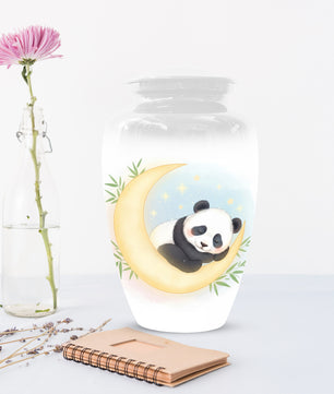 Sleeping Panda Urn for Mom – Cremation Urns for Mother Ashes