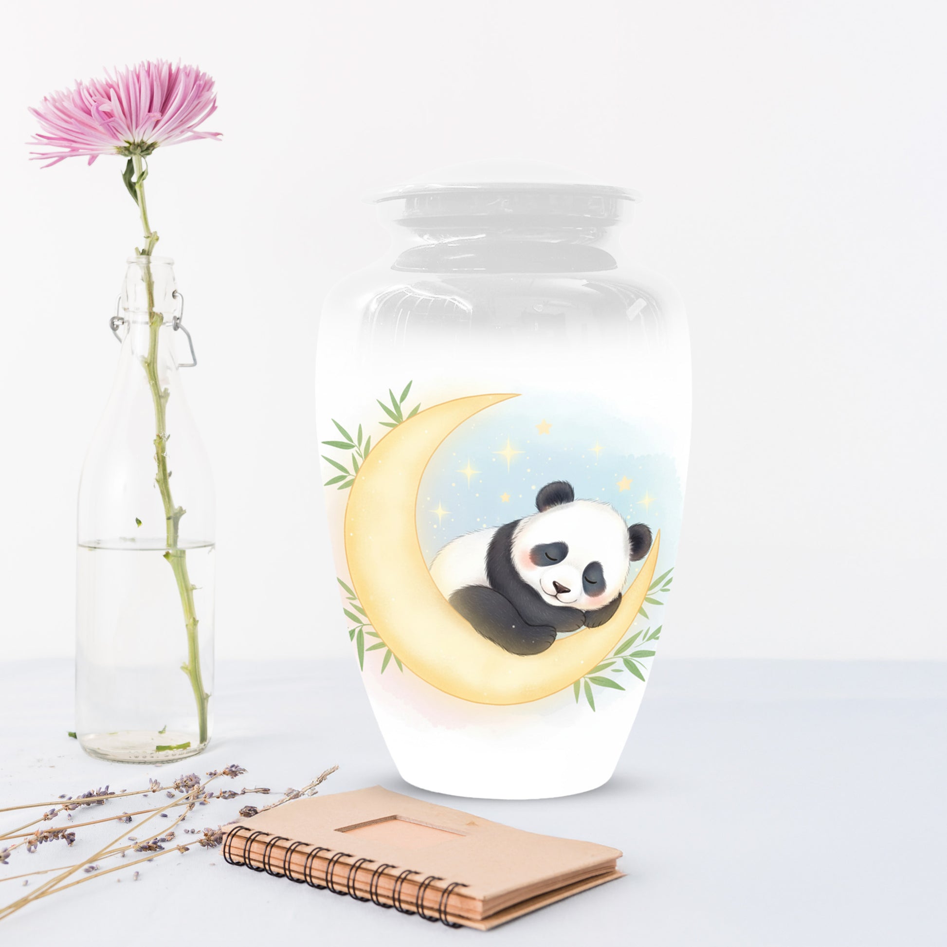 Sleeping Panda Urn for Mom – Cremation Urns for Mother Ashes