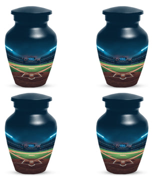 Baseball Stadium Urn for Human Ashes | Baseball Cremation Urn for Adult Memorial