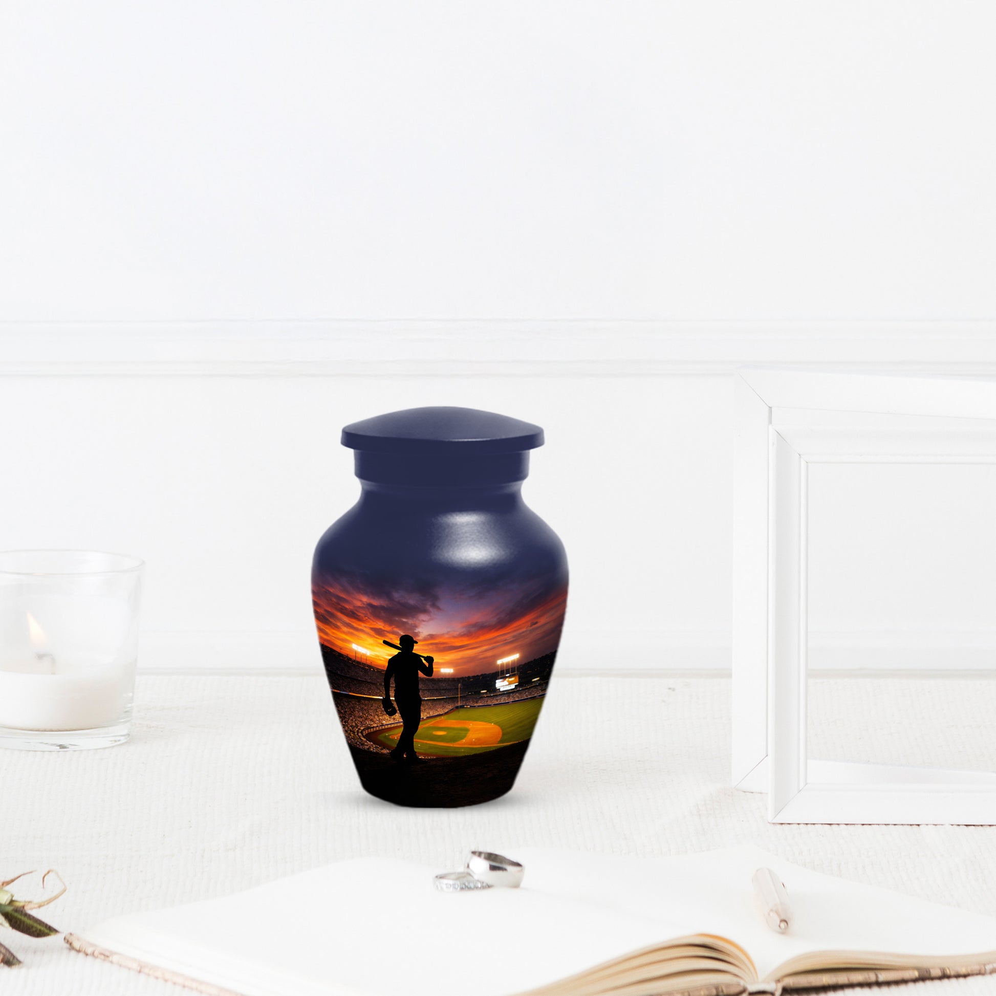 Baseball Memorial Urns for Ashes -  Personalized Cremation Keepsake for Dad | Custom Urn for Father
