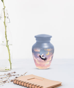 Angel Cat Rainbow Bridge Keepsake -  Custom Pet Cremation Urns for Cat