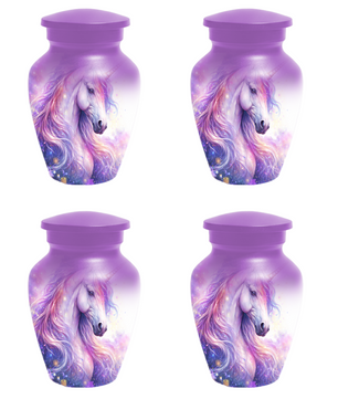 Unicorn Urn for Human Ashes, Custom Cremation Urn, Large Adult Memorial Urn