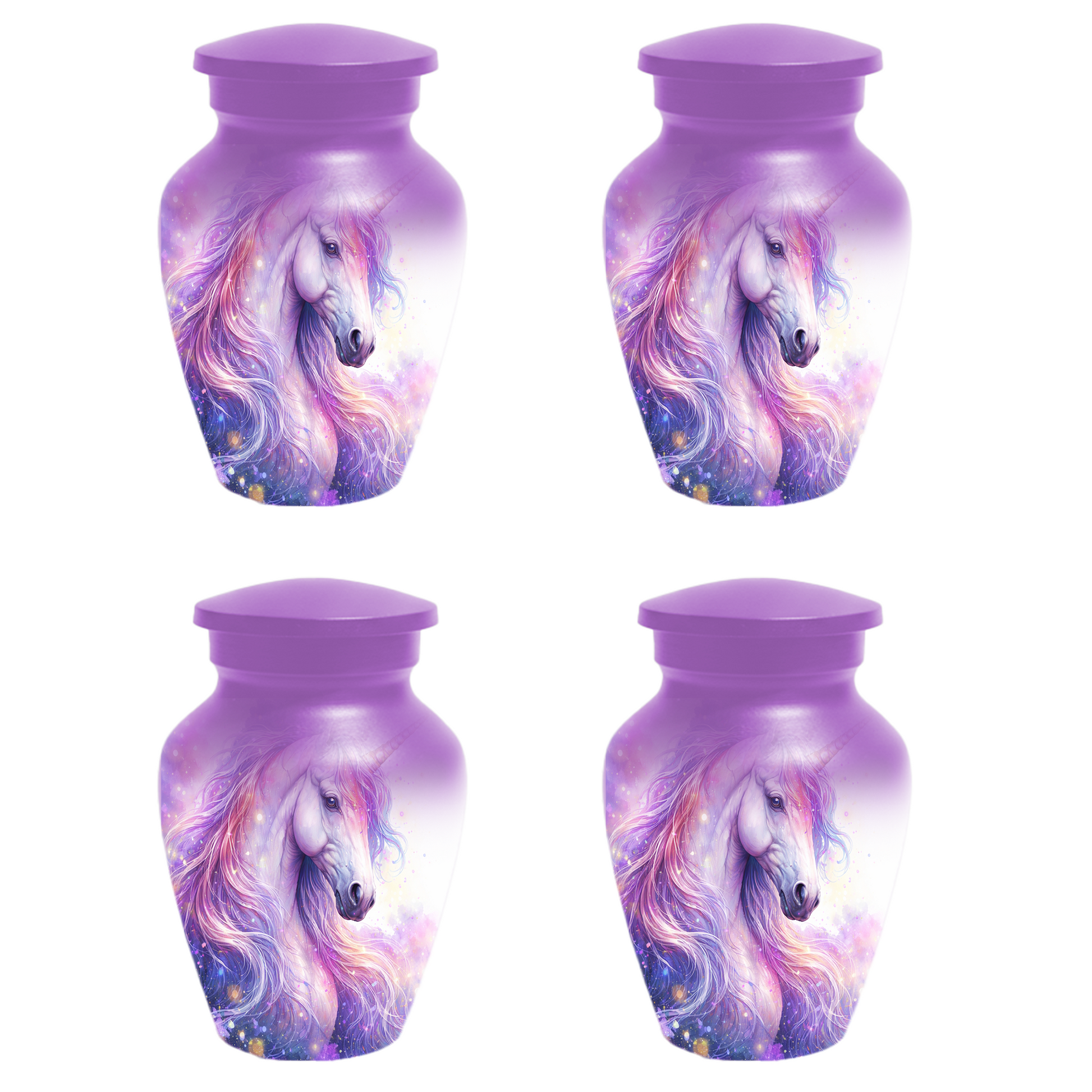 Unicorn Urn for Human Ashes, Custom Cremation Urn, Large Adult Memorial Urn