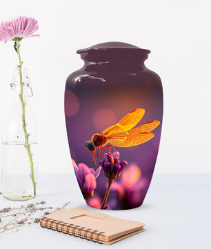 Dragonfly Urn for Mom – Custom Dragonfly Cremation Urns for Ashes