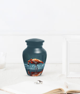 Flamingo Cremation Urn for Ashes – Custom Bird Memorial Urns for Adults