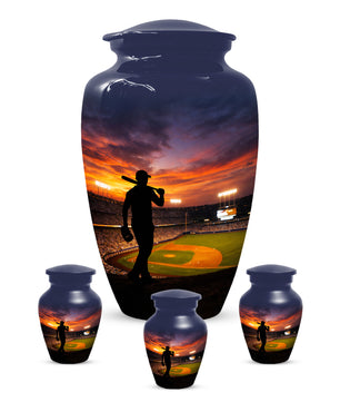 Baseball Memorial Urns for Ashes -  Personalized Cremation Keepsake for Dad | Custom Urn for Father