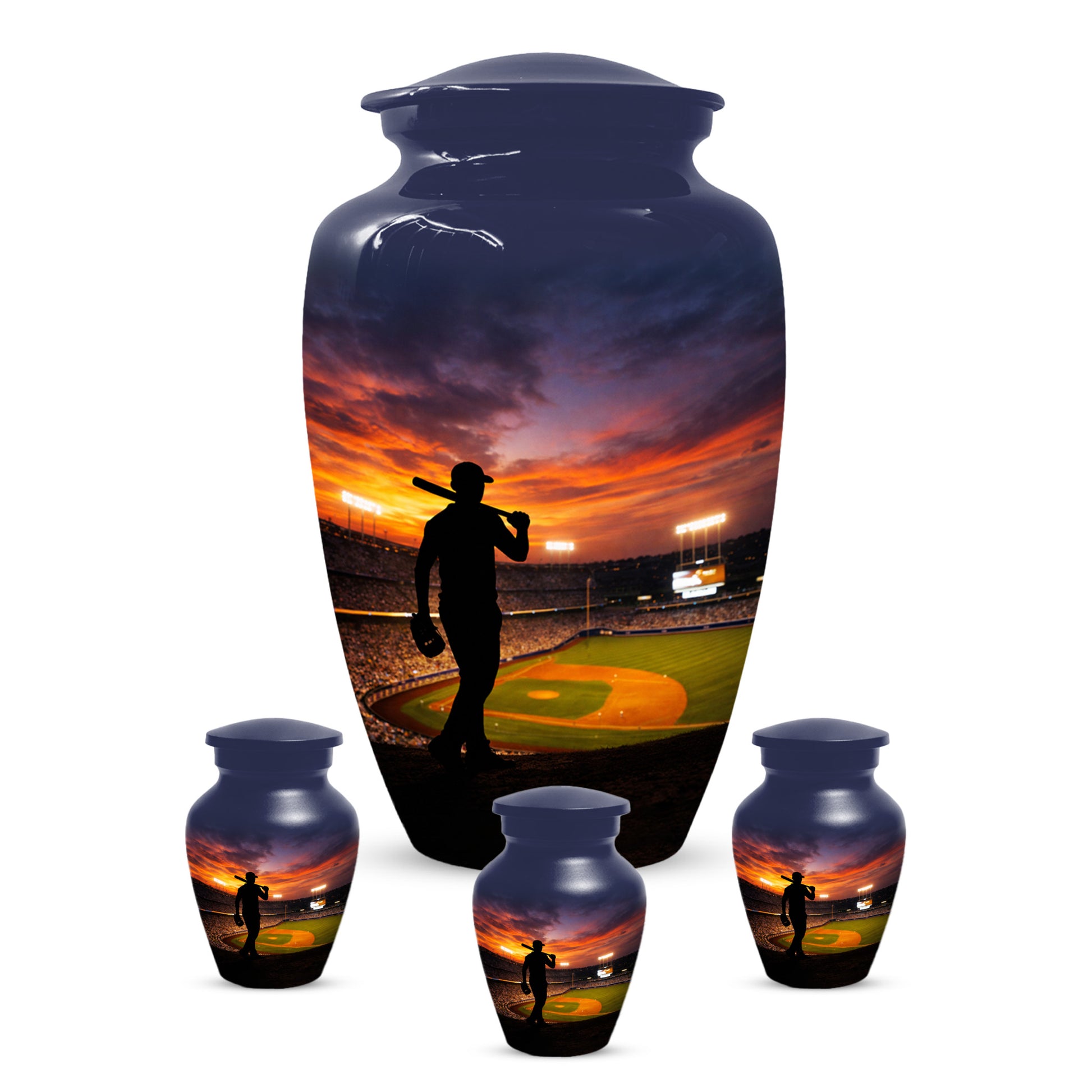 Baseball Memorial Urns for Ashes -  Personalized Cremation Keepsake for Dad | Custom Urn for Father