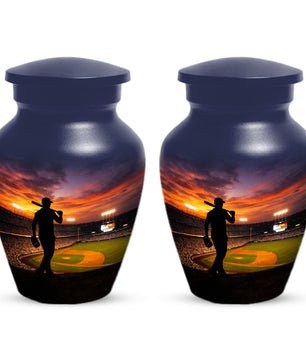 Baseball Memorial Urns for Ashes -  Personalized Cremation Keepsake for Dad | Custom Urn for Father