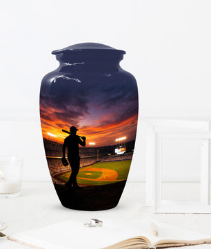 Baseball Memorial Urns for Ashes -  Personalized Cremation Keepsake for Dad | Custom Urn for Father