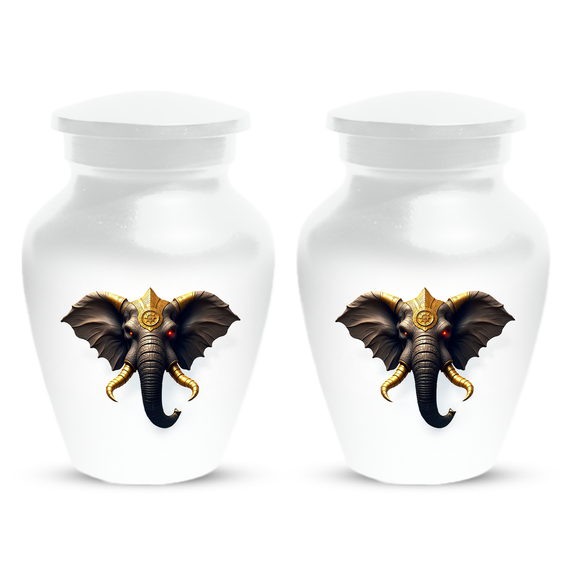 Elephant Urn for  Human Ashes – Custom Adult Cremation Urns for Dad, Mom, Men & Women|  Elephant Memorial Funeral