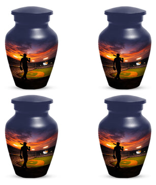 Baseball Memorial Urns for Ashes -  Personalized Cremation Keepsake for Dad | Custom Urn for Father