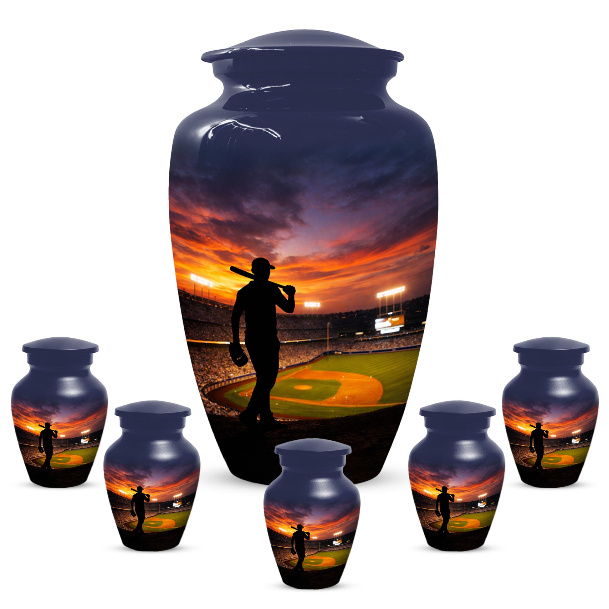 Baseball Memorial Urns for Ashes -  Personalized Cremation Keepsake for Dad | Custom Urn for Father