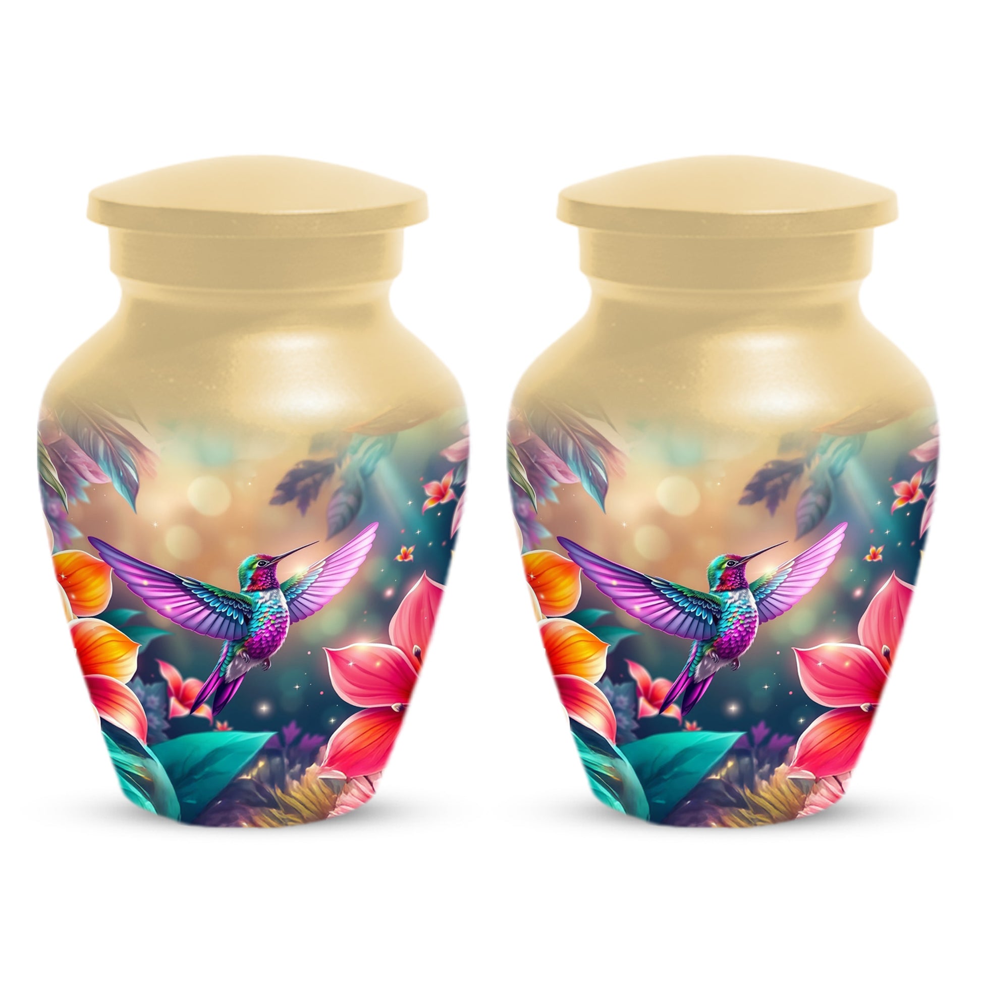 Personalized Hummingbird Urn for Ashes – Cusn, Adult Cremation Hummingbird Memorial Funeral Urn for Human Ashes
