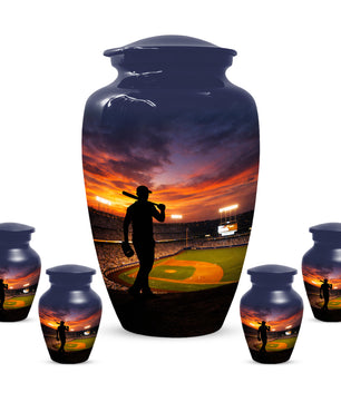 Baseball Memorial Urns for Ashes -  Personalized Cremation Keepsake for Dad | Custom Urn for Father