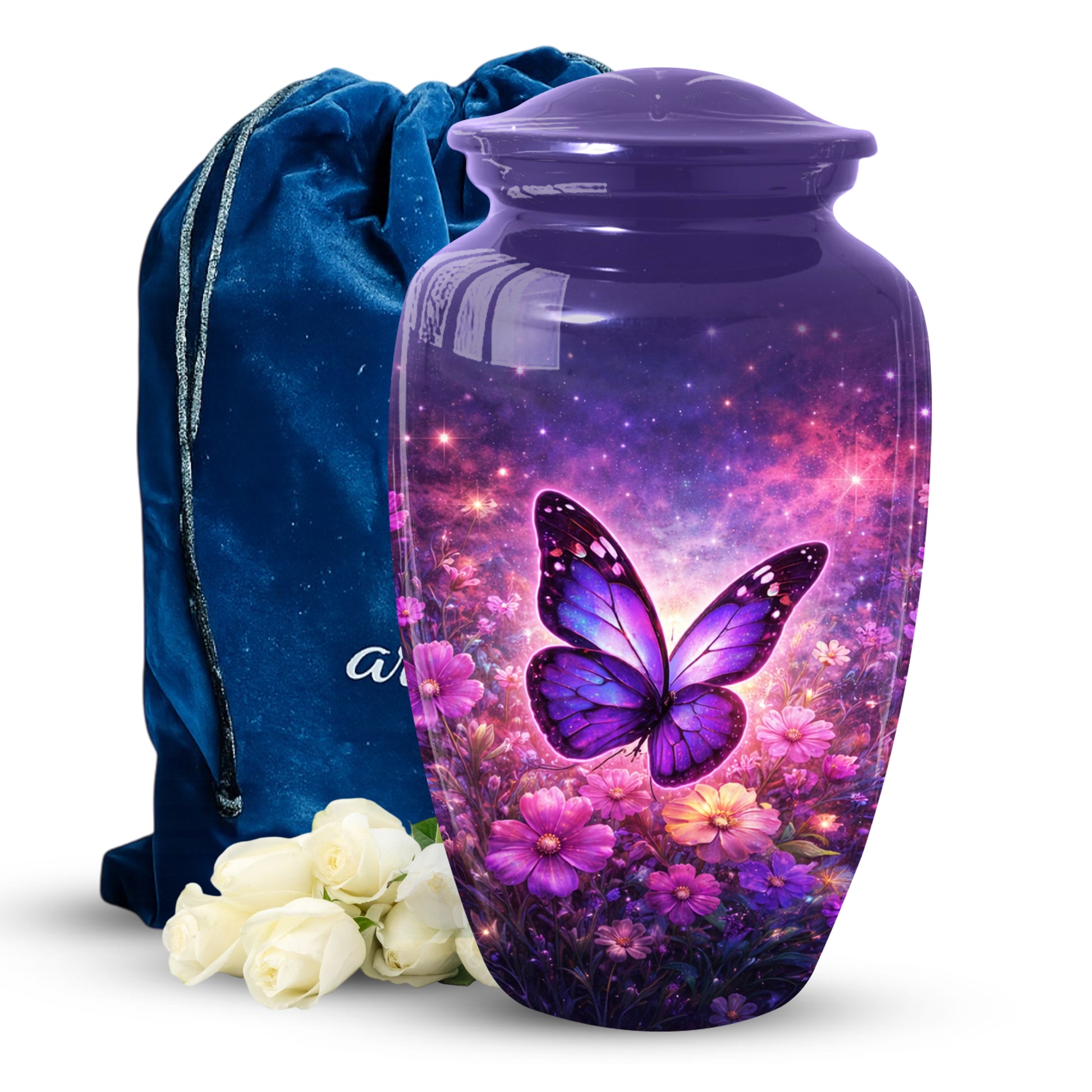 Butterfly Urn for Mom | Butterfly Large  Urns for Human Ashes |Adult Female Cremation Urn
