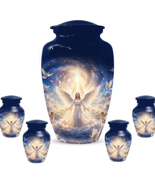 Angel  Cremation  Urn for Ashes - Heavenly Memorial  Keepsake for Women