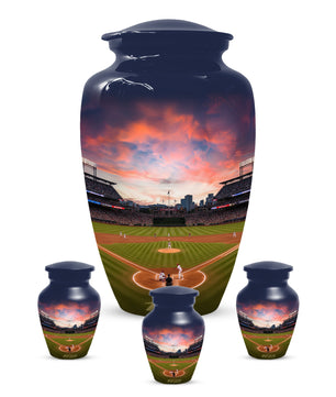Baseball Stadium Cremation Urn for Human Ashes | Adult Urn