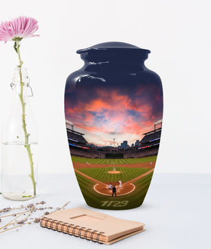 Baseball Stadium Cremation Urn for Human Ashes | Adult Urn