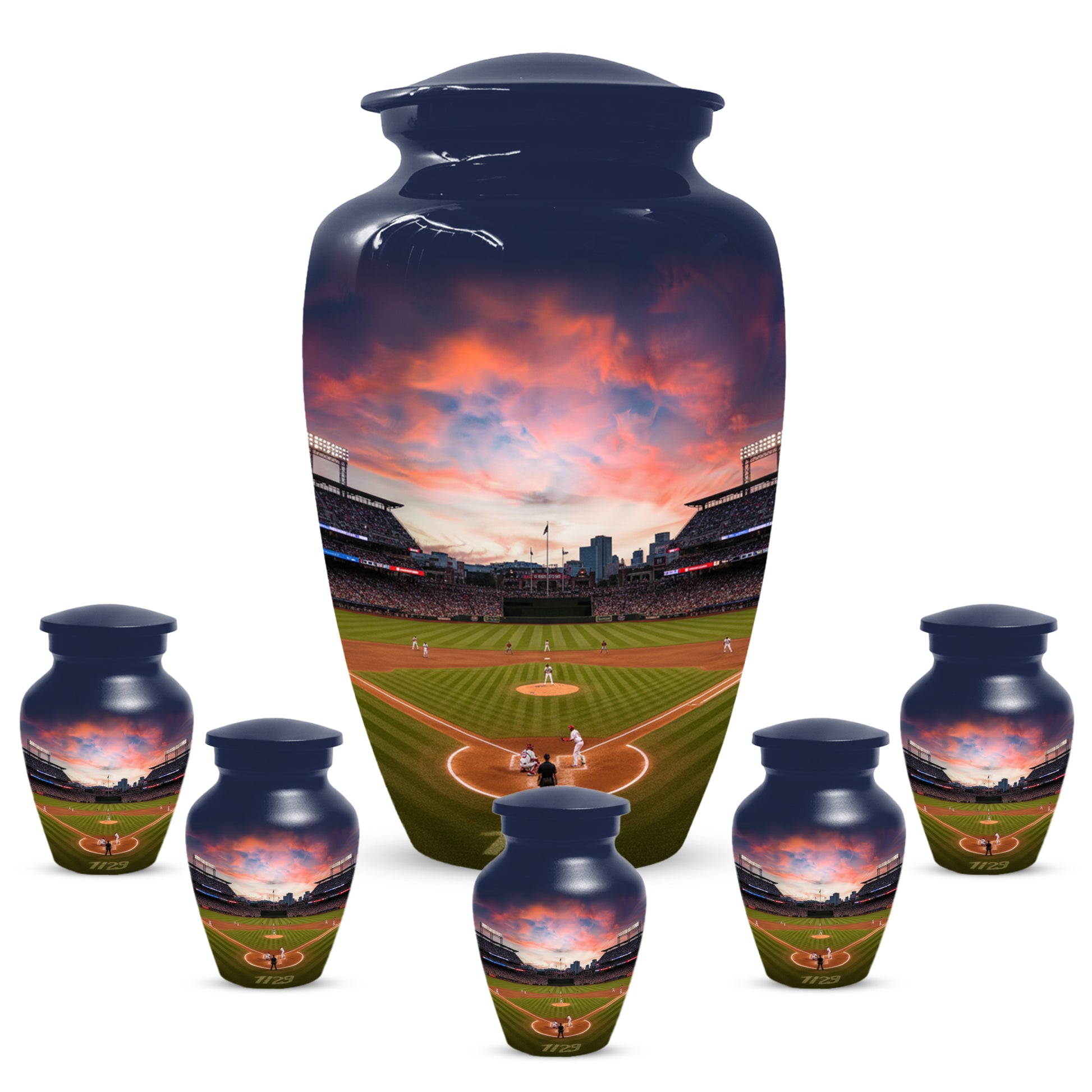Baseball Stadium Cremation Urn for Human Ashes | Adult Urn