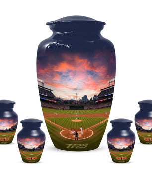 Baseball Stadium Cremation Urn for Human Ashes | Adult Urn