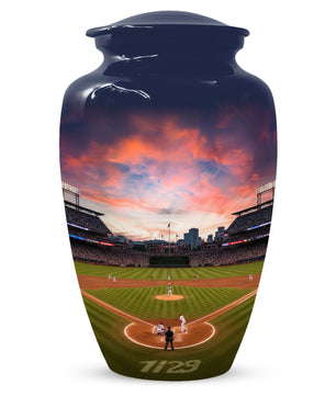 Baseball Stadium Cremation Urn for Human Ashes | Adult Urn