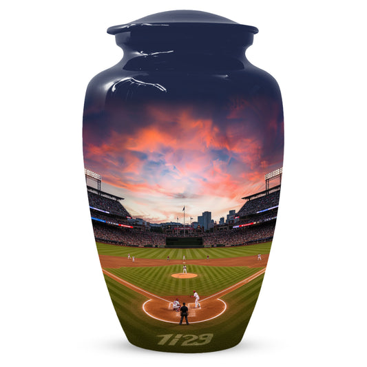 Baseball Stadium Cremation Urn for Human Ashes | Adult Urn