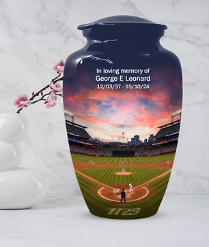 Baseball Stadium Cremation Urn for Human Ashes | Adult Urn