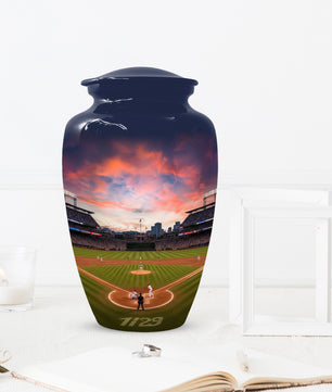 Baseball Stadium Cremation Urn for Human Ashes | Adult Urn
