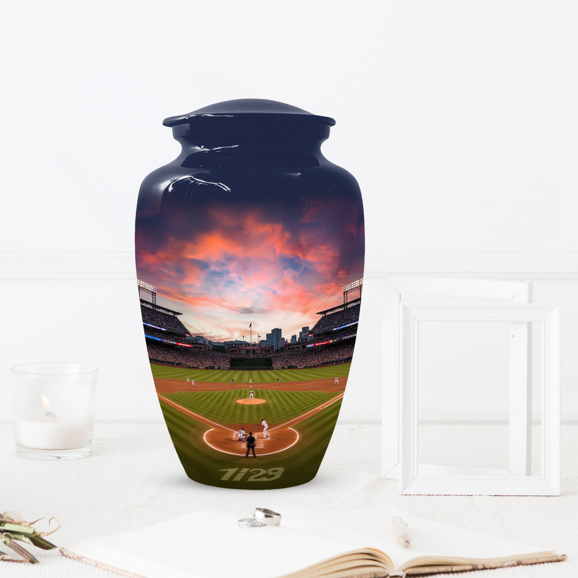 Baseball Stadium Cremation Urn for Human Ashes | Adult Urn