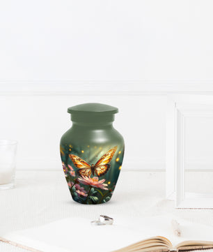 Butterfly Memorial Urn for Ashes -  Personalized Cremation Keepsake for Mom