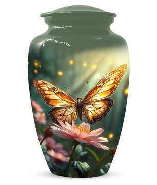 Butterfly Memorial Urn for Ashes -  Personalized Cremation Keepsake for Mom